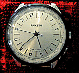 The Raketa.  I actually have one of these already,
	but it's mostly dead (not entirely surprising, it was
	cheap from the start).  :-(